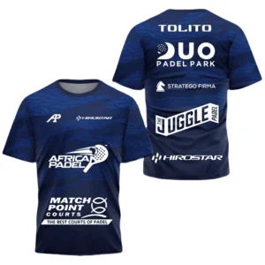 Camiseta Tolito Aguirre · ATP, azul marino