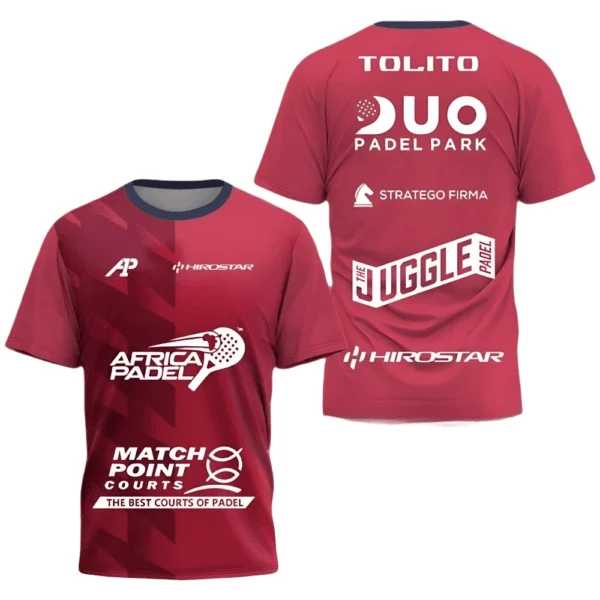Camiseta Tolito Aguirre · ATP, roja Camiseta Tolito Aguirre · ATP, roja