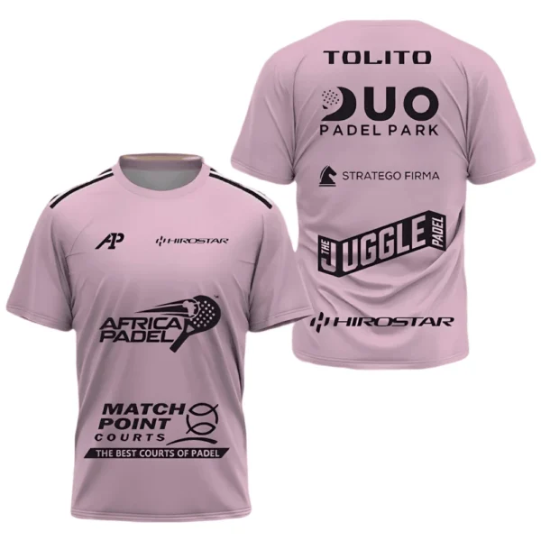 Camiseta Tolito Aguirre · ATP, rosa Camiseta Tolito Aguirre · ATP, rosa