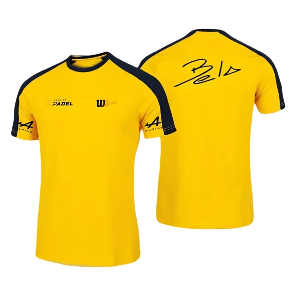 Camiseta Fernando Belasteguín · Premier Padel, detalle Camiseta Fernando Belasteguín · Premier Padel, detalle
