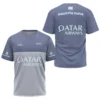 Camiseta Agustín Tapia · Premier Padel, gris y azul