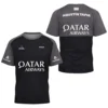 Camiseta Agustín Tapia · Premier Padel, negra y gris