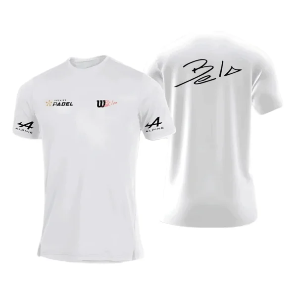 Camiseta Fernando Belasteguín · Premier Padel, blanca Camiseta Fernando Belasteguín · Premier Padel, blanca