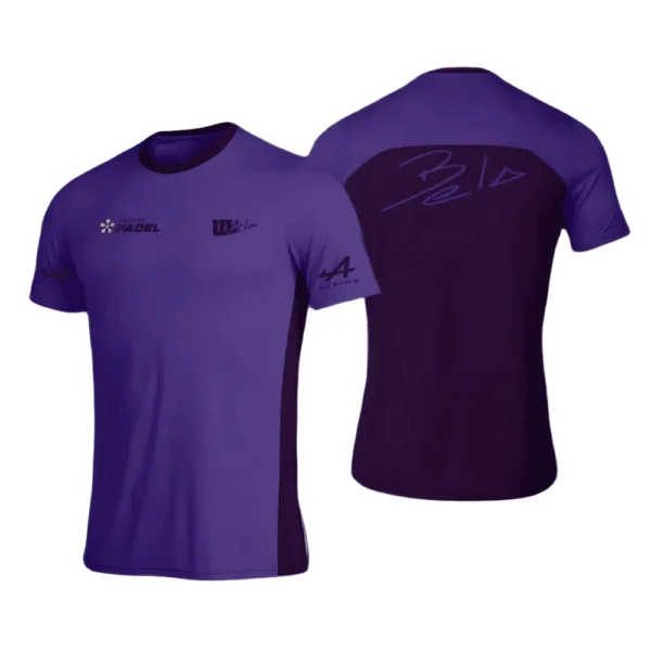 Camiseta Fernando Belasteguín · Premier Padel, lila Camiseta Fernando Belasteguín · Premier Padel, lila