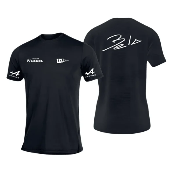 Camiseta Fernando Belasteguín · Premier Padel, negra Camiseta Fernando Belasteguín · Premier Padel, negra
