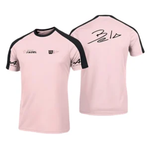 Camiseta Fernando Belasteguín · Premier Padel, rosa