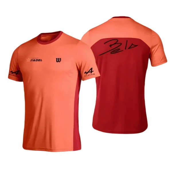 Camiseta Fernando Belasteguín · Premier Padel, salmón Camiseta Fernando Belasteguín · Premier Padel, salmón