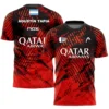 Camiseta Agustín Tapia · World Padel Tour, roja y negra