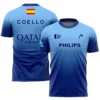 Camiseta Arturo Coello · World Padel Tour, azul marino