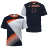 Camiseta Juan Lebrón · World Padel Tour, azul, blanca y naranja Camiseta Juan Lebrón · World Padel Tour, azul, blanca y naranja