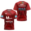 Camiseta Mike Yanguas · World Padel Tour, granate