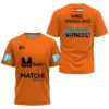 Camiseta Mike Yanguas · World Padel Tour, naranja