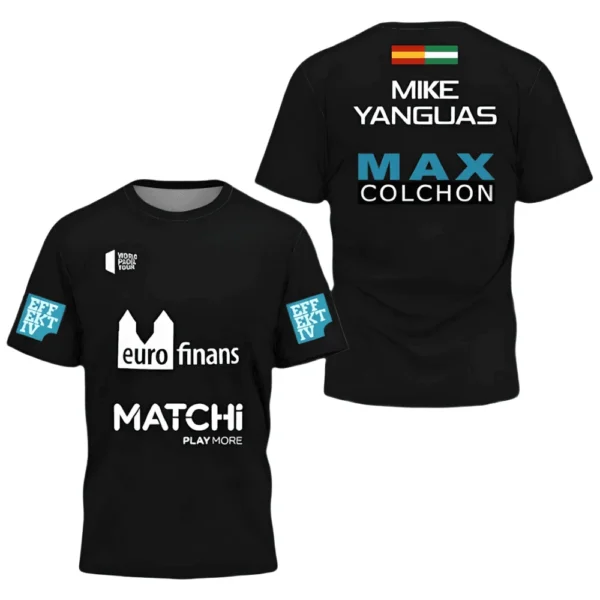 Camiseta Mike Yanguas · World Padel Tour, negra