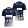 Camiseta Sanyo Gutiérrez · World Padel Tour, azul y blanca Camiseta Sanyo Gutiérrez · World Padel Tour, azul y blanca