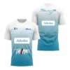 Camiseta Sanyo Gutiérrez · World Padel Tour, blanca y azul Camiseta Sanyo Gutiérrez · World Padel Tour, blanca y azul