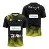 Camiseta Sanyo Gutiérrez · World Padel Tour, negra y amarilla Camiseta Sanyo Gutiérrez · World Padel Tour, negra y amarilla