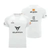 Camiseta Ale Galán Premier Padel, color Blanca clásica, vista delantera y trasera Camiseta Ale Galán Premier Padel, color Blanca clásica, vista delantera y trasera
