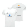 Camiseta Ale Galán Premier Padel, color Blanca 2025, vista delantera y trasera Camiseta Ale Galán Premier Padel, color Blanca 2025, vista delantera y trasera