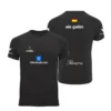 Camiseta Ale Galán Premier Padel, color Negra 2025, vista delantera y trasera Camiseta Ale Galán Premier Padel, color Negra 2025, vista delantera y trasera