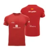 Camiseta Ale Galán Premier Padel, color Roja, vista delantera y trasera Camiseta Ale Galán Premier Padel, color Roja, vista delantera y trasera