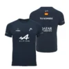 Camiseta Arturo Coello Personalizada, color Azul marino, vista delantera y trasera Camiseta Arturo Coello Personalizada, color Azul marino, vista delantera y trasera
