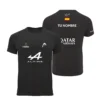 Camiseta Arturo Coello Personalizada, color Negra, vista delantera y trasera Camiseta Arturo Coello Personalizada, color Negra, vista delantera y trasera