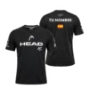 Camiseta Arturo Coello Personalizada, color Negra 2026, vista delantera y trasera Camiseta Arturo Coello Personalizada, color Negra 2026, vista delantera y trasera