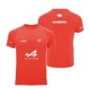 Camiseta Federico Chingotto Personalizada, color Coral, vista delantera y trasera Camiseta Federico Chingotto Personalizada, color Coral, vista delantera y trasera