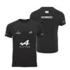 Camiseta Federico Chingotto Personalizada, color Negra, vista delantera y trasera Camiseta Federico Chingotto Personalizada, color Negra, vista delantera y trasera