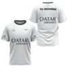 Camiseta de pádel de Agustín Tapia personalizada, color blanca 2024, delante y detrás con «TU NOMBRE»