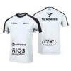 Camiseta de pádel de Franco Stupaczuk personalizada, color blanca y negra 2024, delante y detrás con «TU NOMBRE»