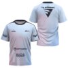 Camiseta de pádel de Franco Stupaczuk personalizada, color multicolor 2024, delante y detrás con «TU NOMBRE»
