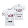 Camiseta Agustín Tapia Personalizada, color Blanca 2026, vista delantera y trasera