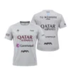 Camiseta Agustín Tapia Personalizada, color Gris 2026, vista delantera y trasera