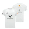 Camiseta Ale Galán Personalizada, color Blanca clásica, vista delantera y trasera Camiseta Ale Galán Personalizada, color Blanca clásica, vista delantera y trasera