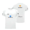 Camiseta Ale Galán Personalizada, color Blanca 2025, vista delantera y trasera Camiseta Ale Galán Personalizada, color Blanca 2025, vista delantera y trasera