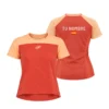 Camiseta Bea González Personalizada, color Pomelo, vista delantera y trasera