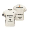 Camiseta Paquito Navarro Personalizada, color Hueso, vista delantera y trasera