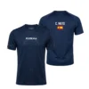 Camiseta Coki Nieto Premier Padel, color Azul marino, vista delantera y trasera Camiseta Coki Nieto Premier Padel, color Azul marino, vista delantera y trasera