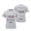 Camiseta Agustín Tapia Premier Padel, color Gris 2026, vista delantera y trasera